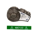 Brady White on White, Green Label Printer Tape 12.7 mm Width, 6.4 m Length M21-500-595-GN