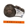 Brady Black on Orange Black Label Printer Tape 9.53 mm Width, 6.4 m Length M21-375-595-OR