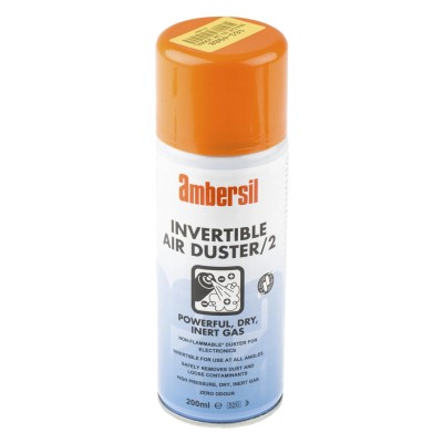 Ambersil Invertible Air Duster Aerosol 200 ml Non-flammable Tetrafluoropropene 33183