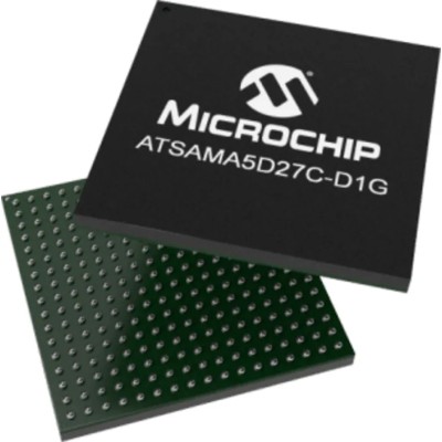 Microchip ARM Cortex A5 Microprocessor SAMA5D2 32 bit 500 MHz 289-Pin LFBGA ATSAMA5D27C-D1G-CU