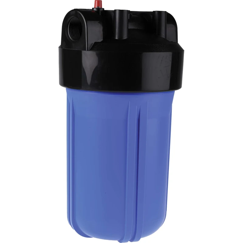 RS PRO High Flow Water Filter Housing Black Blue 1 in BSP 8 bar 738-2700