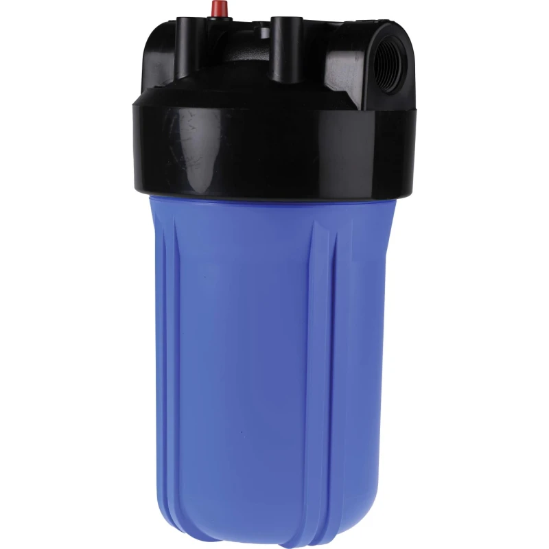 RS PRO High Flow Water Filter Housing Black Blue 1 in BSP 8 bar 738-2700