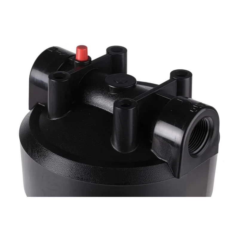 RS PRO High Flow Water Filter Housing Black Blue 1 in BSP 8 bar 738-2700