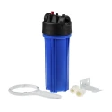 RS PRO Water Filter Housing Blue Polypropylene 3/4 in BSP Inlet & Outlet 8 Bar 50L/min Flow 738-2716