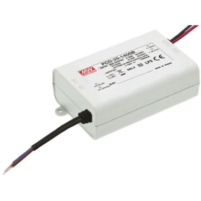 MEAN WELL  IP42 5 Output Constant Current LED Driver 12V/18V 25.2W 1.4A