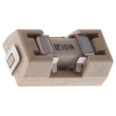 Littelfuse Non-Resettable Fuse 10A, 125V, Silver Plated Terminal 154 Series 0154010.DR