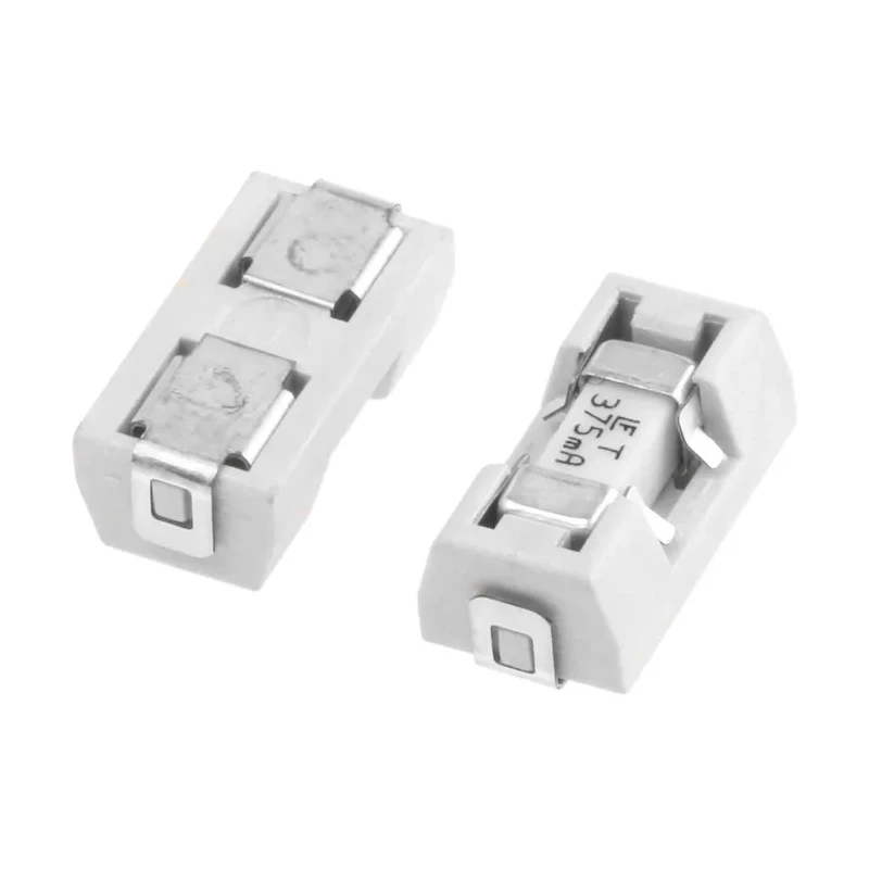 Littelfuse Non-Resettable Fuse 375mA 125V Time Lag Fast Acting Silver Plated Terminals Tape & Reel Package 0154.375DRT