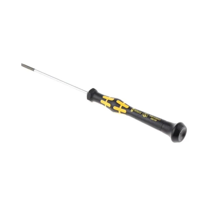 Wera Precision Screwdriver 80 mm Blade, 177 mm Overall 05030105001