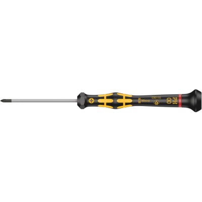 Wera Precision Screwdriver PH00 Tip 60 mm Blade 157 mm Overall Czech Republic PH00
