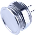 Schurter Momentary Piezo Switch, SPST, Through Hole, IP67 IP69K, 100mA, -40 °C to 85 °C 1241.3008
