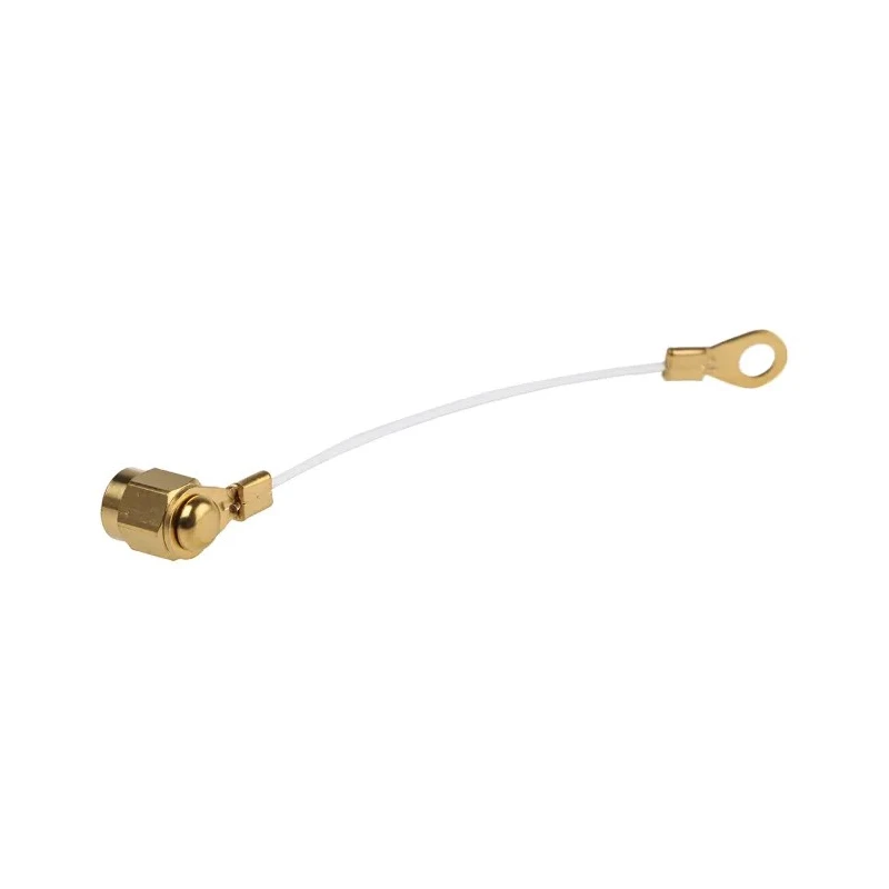 Telegartner RF Connector Dust Cap Female Nylon Cord Gold Finish H00040A0020