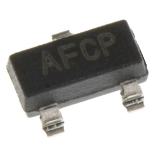 Microchip MCP9700AT Series Voltage Output Voltage Temperature Sensor Surface Mount Analogue ±2°C 3-Pin SOT-23 MCP9700AT