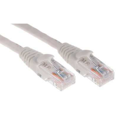 RS PRO Cat5e Ethernet Cable, 10 m Length, White PVC Jacket, RJ45 Male to RJ45 Male Connectors, U/UTP Shield 738-8451