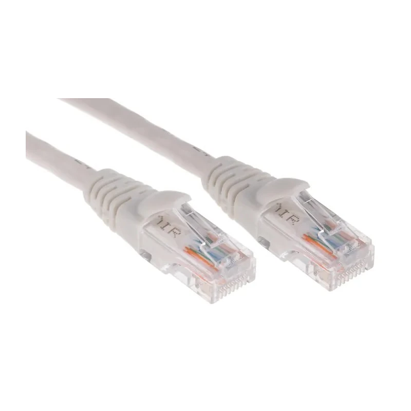 RS PRO Cat5e Ethernet Cable, 10 m Length, White PVC Jacket, RJ45 Male to RJ45 Male Connectors, U/UTP Shield 738-8451