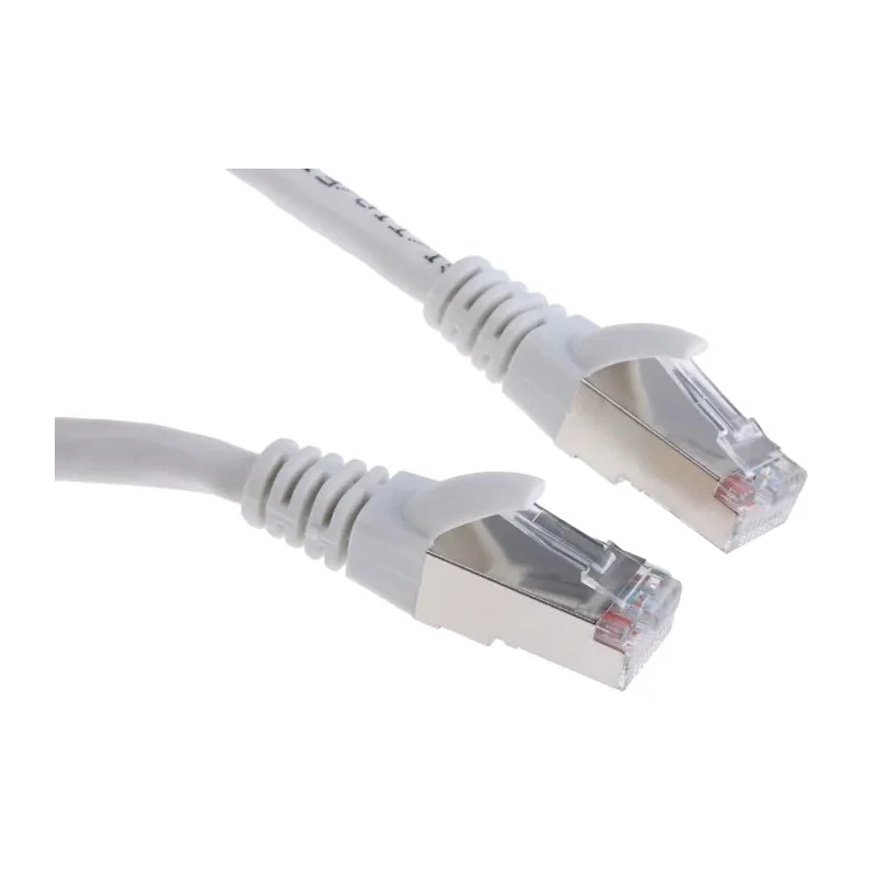 RS PRO Cat5e Ethernet Cable 0.5 m White RJ45 Male to RJ45 Male F/UTP PVC 738-8455