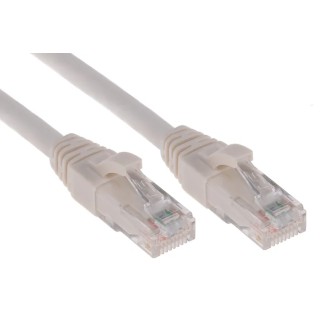 RS PRO Cat5e Ethernet Cable, 5 m, White RJ45 Male to RJ45 Male, U/UTP PVC 738-8458