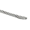 RS PRO Steel Wire Rope, 30 m, Steel Material, Safe Working Load 130 kg 738-8694