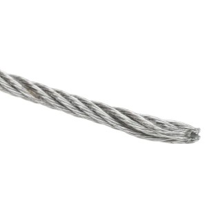 RS PRO Steel Wire Rope, 30 m, Steel Material, Safe Working Load 130 kg 738-8694