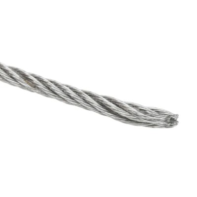 RS PRO Steel Wire Rope, 30 m, Steel Material, Safe Working Load 130 kg 738-8694
