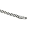 RS PRO Steel Wire Rope, 30 m, Steel Material, Safe Working Load 130 kg 738-8694