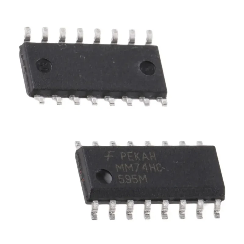 onsemi Surface Mount Shift Register 74HC, SOIC Package, 16-Pin, Operating Voltage 2 to 6 V MM74HC595MX