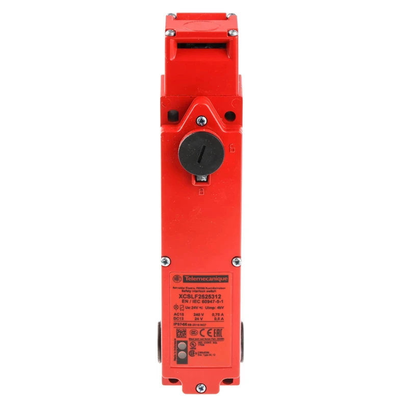 Telemecanique Sensors Solenoid Interlock Switch XCSLF2525312, Power to Unlock, 24V AC/DC, 0.75A, IP66/IP67, Metal Housing