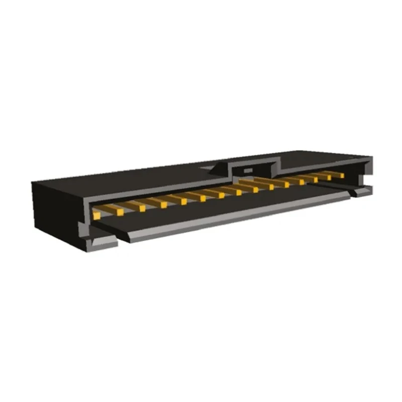 TE Connectivity AMPMODU MTE Series Straight Through Hole PCB Header, 15 Contact, 2.54 mm Pitch, 1 Row, Shrouded 6-104910-4