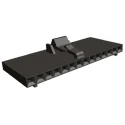 TE Connectivity AMPMODU MTE Female Connector Housing 2.54 mm Pitch 14 Way 1 Row Straight 1-104257-3