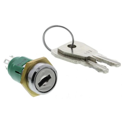 Lorlin Key Switch DPDT 1A 2-Way Random-Key, Momentary Operation, 24V DC IRL-5-K-D-2-RS