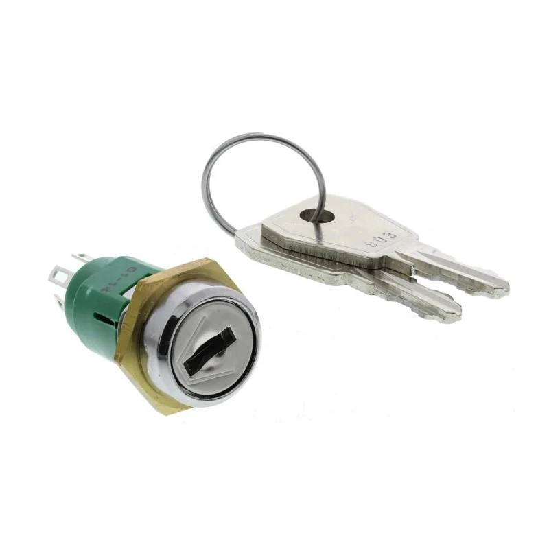 Lorlin Key Switch DPDT 1A 2-Way Random-Key, Momentary Operation, 24V DC IRL-5-K-D-2-RS