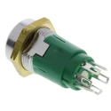 Lorlin Key Switch DPDT 1A 2-Way Random-Key, Momentary Operation, 24V DC IRL-5-K-D-2-RS