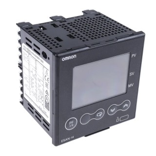 Omron Panel Mount PID Temperature Controller 2 Input, 2 Output Auxiliary Relay 240V AC PID E5AN-HAA2HBM-500 100-240 VAC