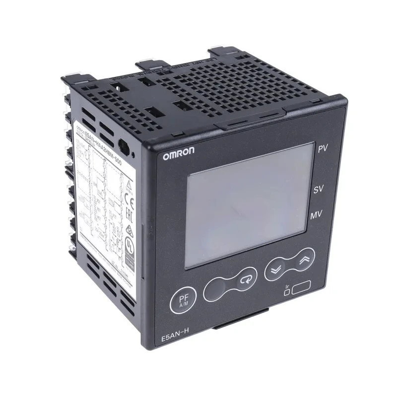 Omron Panel Mount PID Temperature Controller 2 Input, 2 Output Auxiliary Relay 240V AC PID E5AN-HAA2HBM-500 100-240 VAC