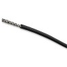 TE Connectivity CLFH Series 100 m RG178 Coaxial Cable 50 Ω Black Unterminated RG178