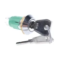 Lorlin High Retention DPDT Key Switch, 1A, 2-Way Common-Key, Fibreglass Reinforced Polyamide, 24V AC/DC HRL-5-M-S-2-RS