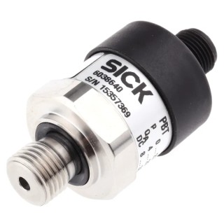 SICK PBT Series Pressure Sensor Current Output 0 bar to 25 bar Gauge Reading PBT-RB025SG1SSNAMA0Z