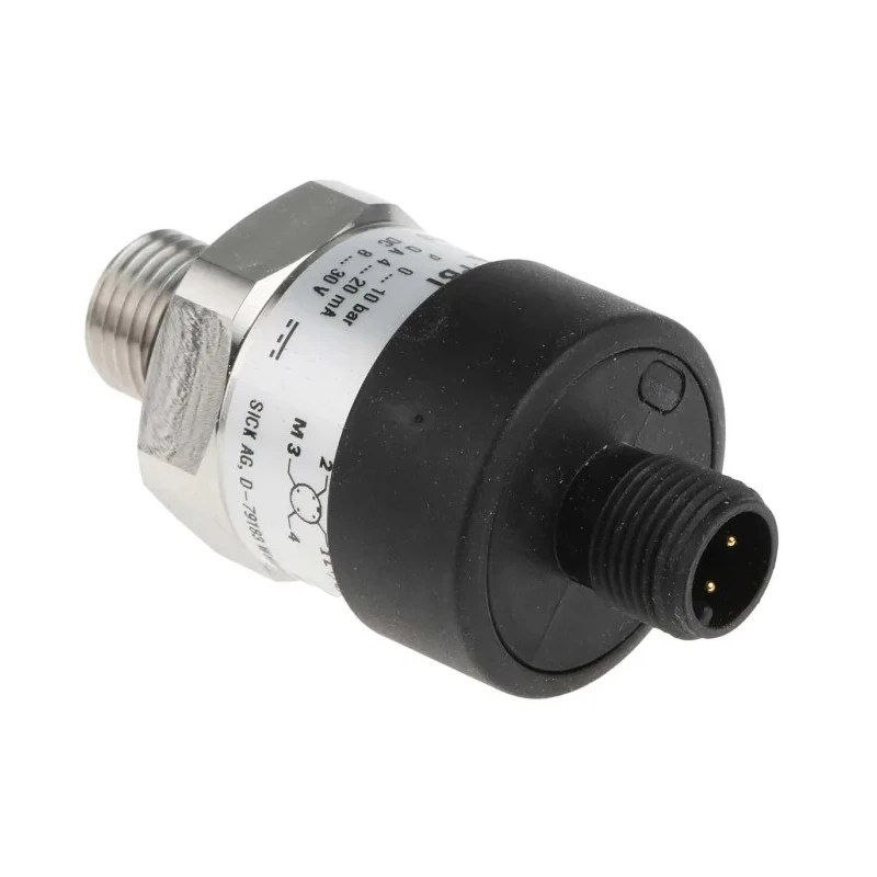 SICK PBT Series Pressure Sensor Stainless Steel Housing 0 to 10 bar Gauge Pressure Output 4-20 mA PBT-RB010SG1SSNAMA0Z
