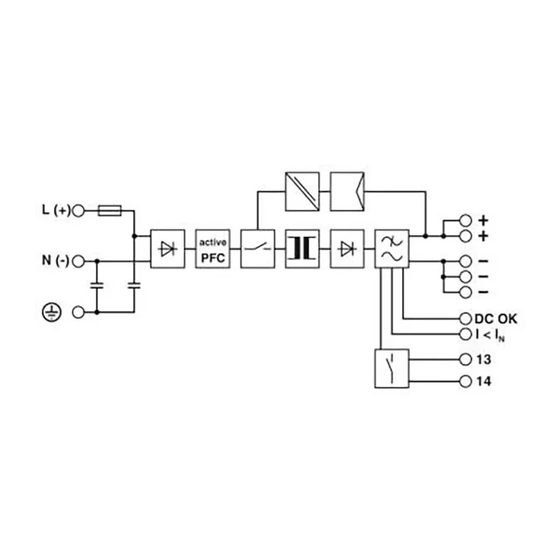 Phoenix Contact QUINT POWER Switched Mode DIN Rail Power Supply 264V AC Input 29.5V DC, 20 A Output DC 480 W 2320898