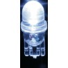 JKL Components Blue Indicator Lamp 24V Wedge Base 10 mm Diameter LE-0509-02B