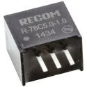 Recom Switching Regulator Through Hole 5V DC Output Voltage 1A Output Current 5W Power SIP-3 Package R-78C5.0-1.0