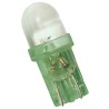 JKL Components Green Indicator Lamp Wedge Base 24V 10mm Diameter LE-0509-02G