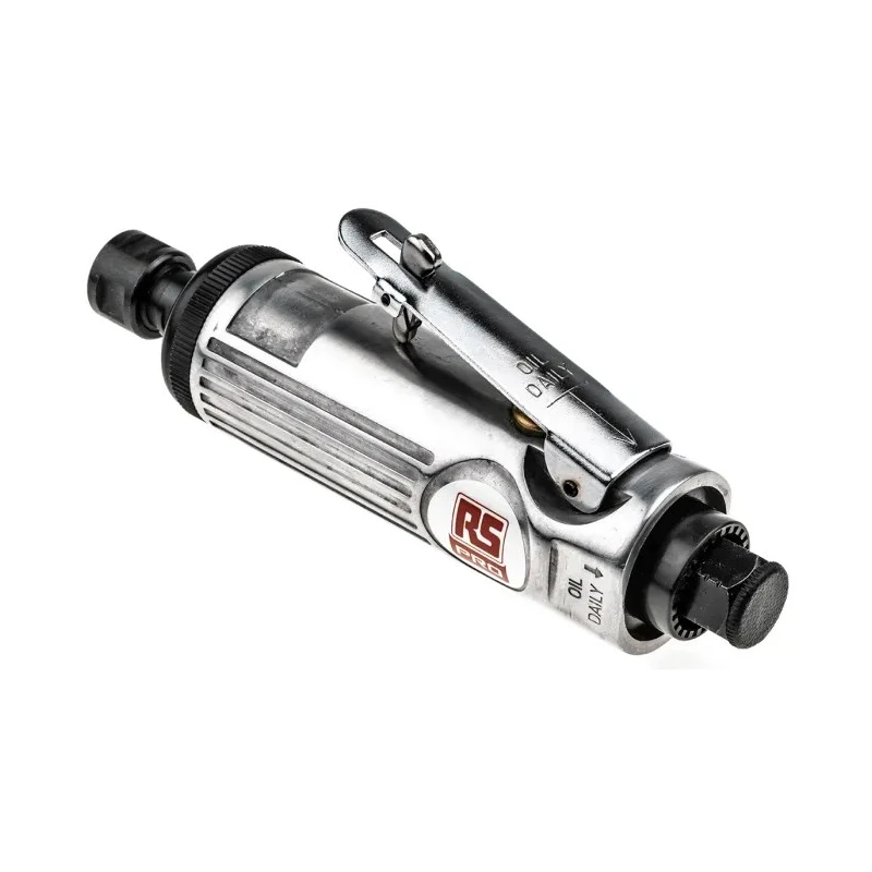 RS PRO Air Die Grinder 22000rpm, 6.2 bar, 85 L/min Air Consumption, Rear Exhaust, 175mm Length 739-8398