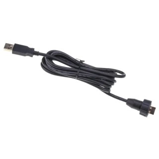 Amphenol Socapex IC Socket USB Cable Male USB Type A to Male USB Type A USB 2.0 Black 2m USBAF6A200