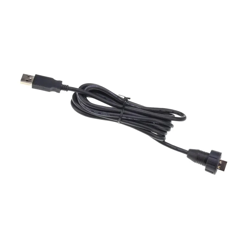 Amphenol Socapex IC Socket USB Cable Male USB Type A to Male USB Type A USB 2.0 Black 2m USBAF6A200