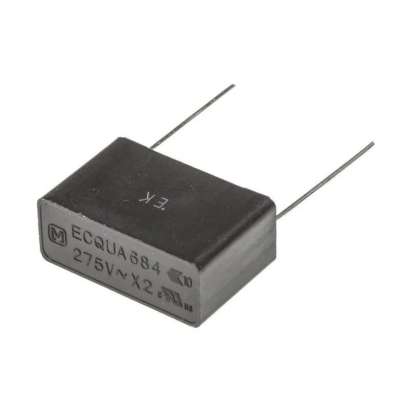 Panasonic ECQUA Film Capacitor X2 680 nF 275V AC Through Hole ECQUAAF684K