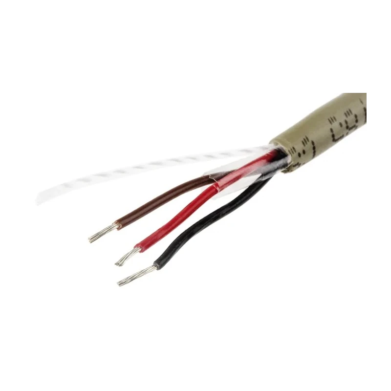 Alpha Wire Pro-Tekt Series 3-Core 0.14 mm² Data Cable 50 m, Grey Polyvinyl Chloride Sheath B952031 GE321