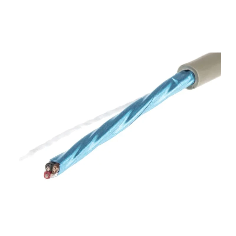 Alpha Wire Pro-Tekt Series 3 Core 0.09 mm² Data Cable 50 m Grey Polyvinyl Chloride Sheath B951032 GE321