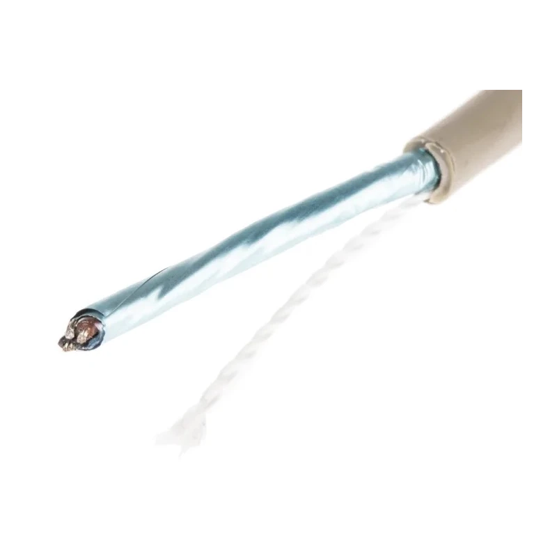 Alpha Wire Pro-Tekt Series Data Cable 2 Cores 0.23 mm² 50 m Grey Sheath Polyvinyl Chloride B953022 GE321