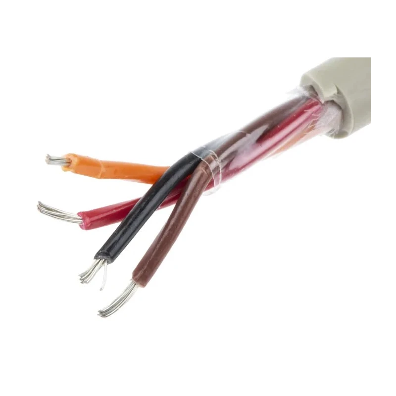 Alpha Wire Pro-Tekt Series Data Cable 4 Cores 0.14 mm², 50 m Length, 300 V, Grey PVC Sheath B952041 GE321
