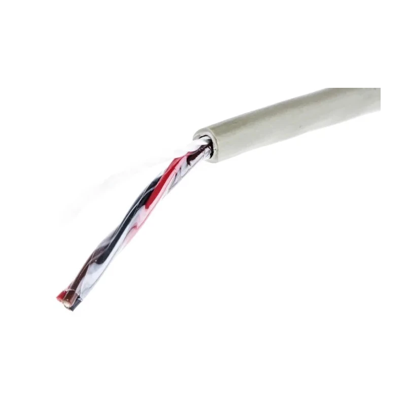 Alpha Wire Pro-Tekt Series Data Cable 3 Cores 0.23 mm² 50 m Grey Sheath Polyvinyl Chloride B953031 GE321